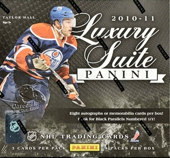2010-11 PANINI Luxury Suite Hockey Hobby Box