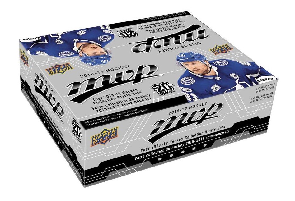 2018-19 Upper Deck MVP Hockey Retail Box