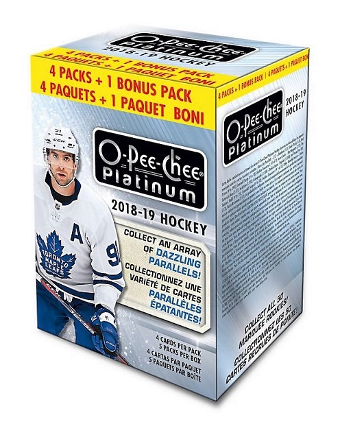 2018-19 Upper Deck O-Pee-Chee Platinum Hockey Blaster Box