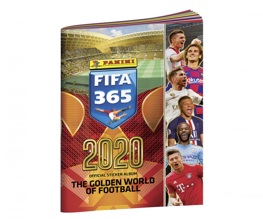Album Panini FIFA 2020 na samolepky