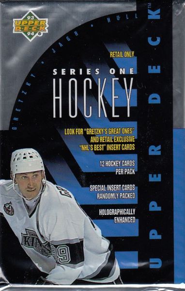 1993-94 Upper Deck Series 1 Hockey Retail Balíček