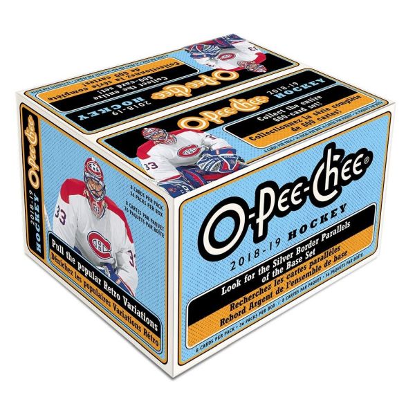 2018-19 Upper Deck O-Pee-Chee Hockey Retail Box