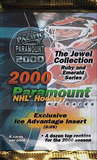 1999-00 Pacific Paramount Jewel Collection Hockey Balíček