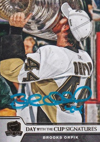 AUTO karta BROOKS ORPIK 19-20 UD The CUP Day With the Cup Signature číslo DC-BO