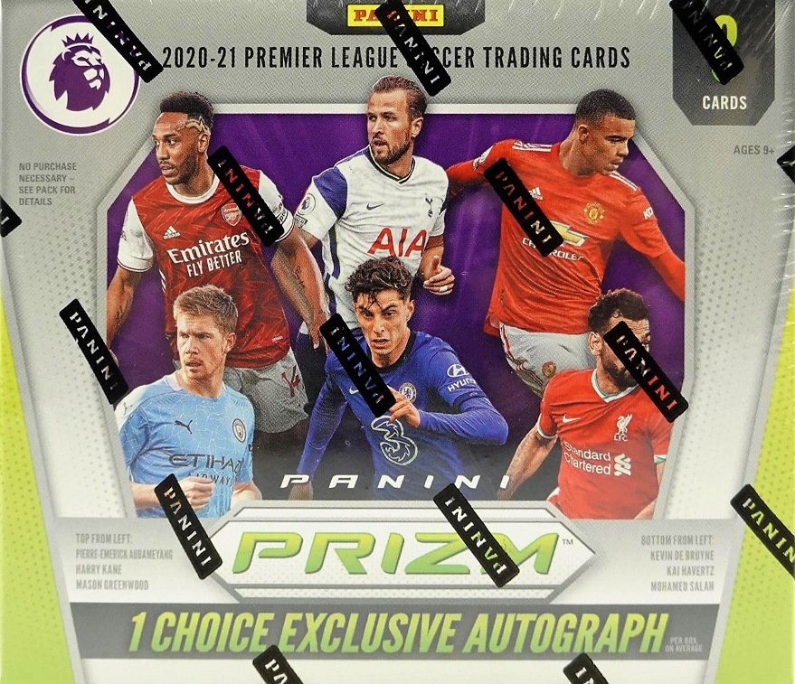 2020-21 Panini Prizm Premier League Soccer Hobby Choice Box