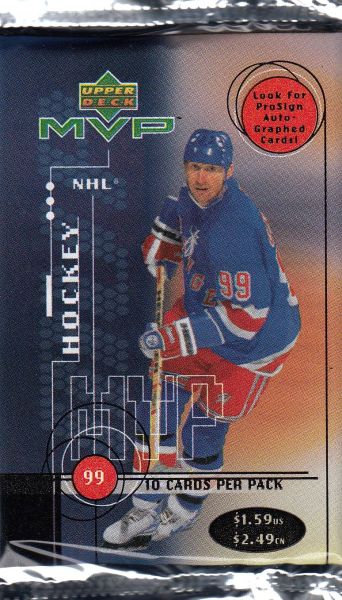 1998-99 Upper Deck MVP Hockey Retail Balíček