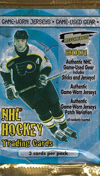 2000-01 Pacific Revolution Hockey Retail Balíček