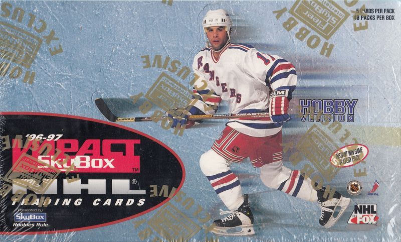 1996-97 SkyBox Impact Hockey Retail Box