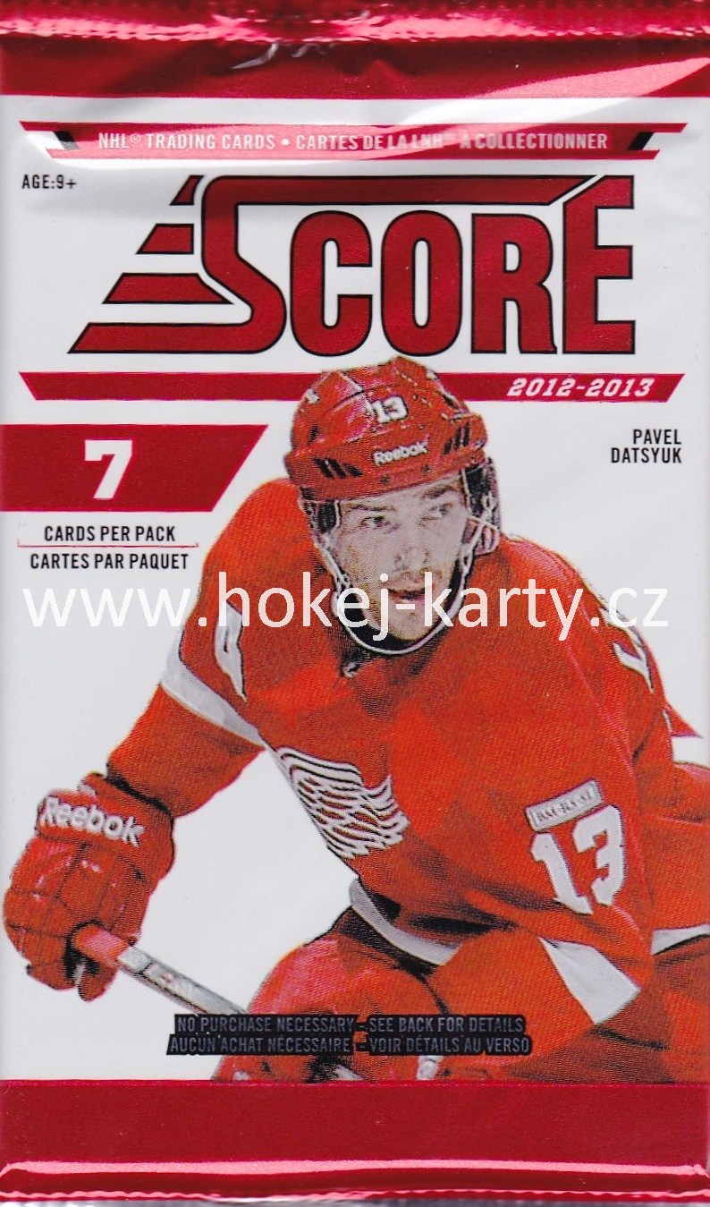 2012-13 Panini Score Hockey Balíček