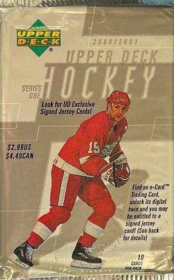 2000-01 Upper Deck Series 1 Hockey Retail Balíček