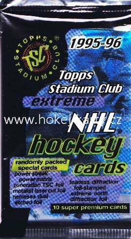 1995-96 Topps Stadium Club Series 1 Hockey balíček