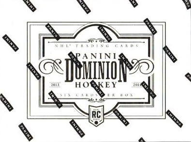 2013-14 Panini Dominion Hockey Hobby Box