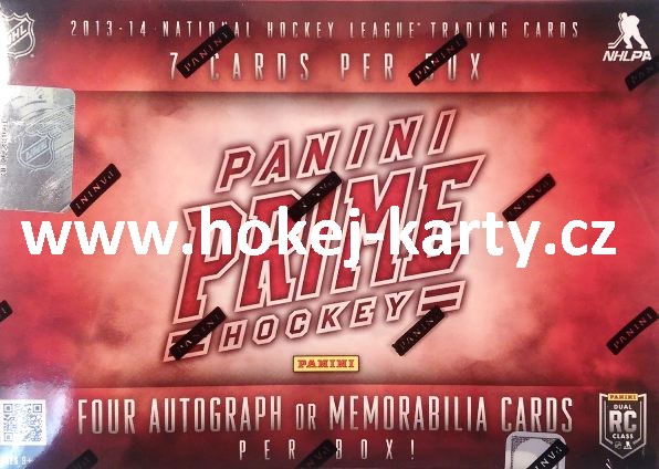 2013-14 Panini Prime Hockey Hobby Box