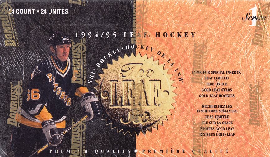 1994-95 The Leaf Set Series 1 JUMBO Hockey Box