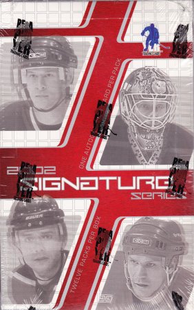2001-02 ITG BAP Signatures Series Hockey Hobby Box