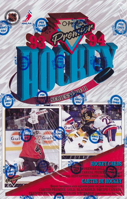 1993-94 O-Pee-Chee Premier Series 2 Hockey Box