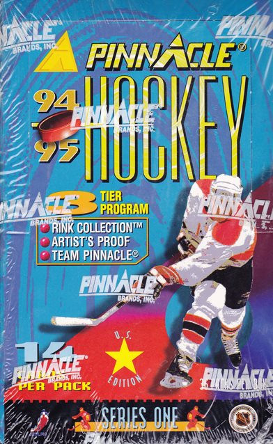 1994-95 Pinnacle Series 1 US Edition Hockey Retail Box
