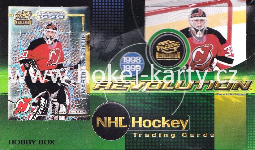 1998-99 Pacific Revolution Hockey Hobby Box