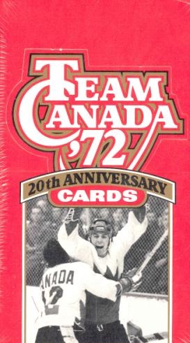 1991-92 Team Canada ´72 20th Anniversary Hockey Box