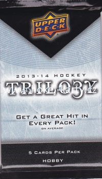 2013-14 Upper Deck Trilogy Hockey Hobby Balíček