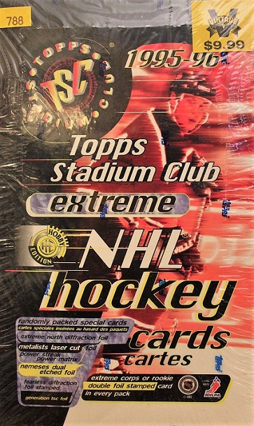 1995-96 Topps Stadium Club Series 1 Hockey Hobby Box