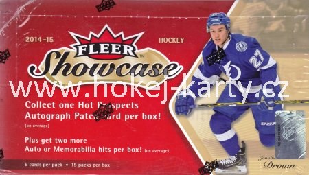 2014-15 Upper Deck Fleer Showcase Hockey Hobby Box
