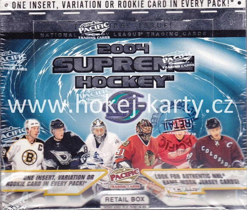 2003-04 Pacific Supreme Hockey Retail Box