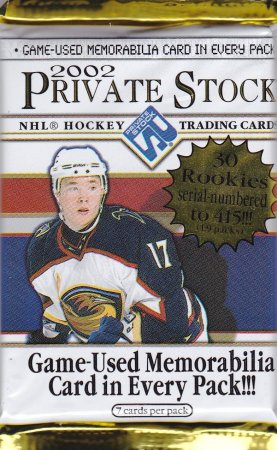 2001-02 Pacific Private Stock HOBBY Balíček