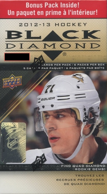 2012-13 Upper Deck Black Diamond Hockey Blaster Box