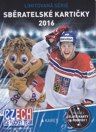 2015-16 Sběratelské karty Czech Ice Hockey Team Hockey Hobby Balíček