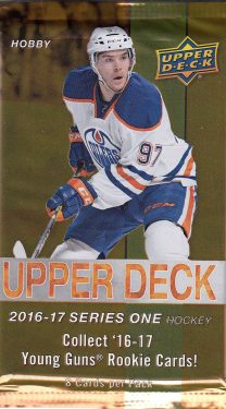 2016-17 Upper Deck Series 1 Hockey Hobby Balíček