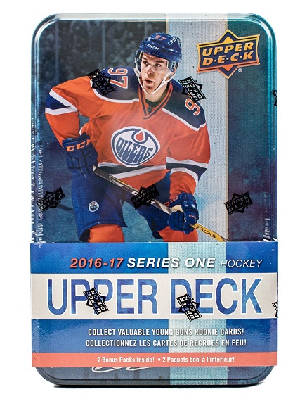 2016-17 Upper Deck Series 1 Hockey TIN Retail Box