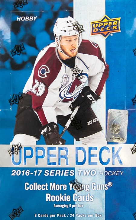 2016-17 Upper Deck Series 2 Hockey Hobby Box