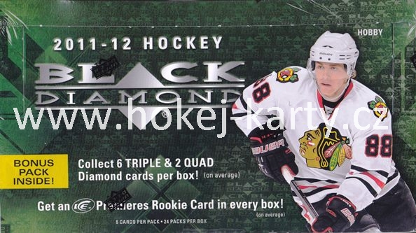 2011-12 Upper Deck Black Diamond Hockey Hobby Box
