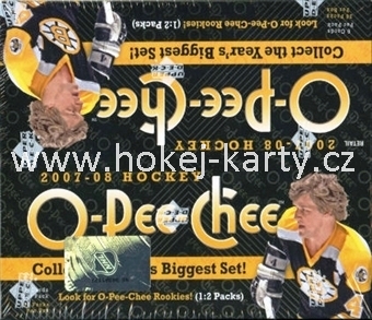 2007-08 Upper Deck O-Pee-Chee Hockey Retail Box
