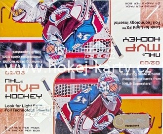 2002-03 Upper Deck MVP Hockey Retail Box