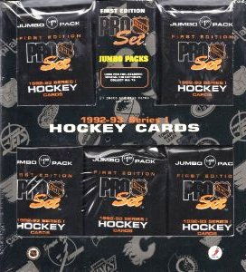 1992-93 Pro Set Series 1 Hockey Jumbo Box