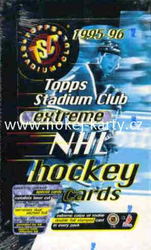 1995-96 Topps Stadium Club Series 1 Hockey Box