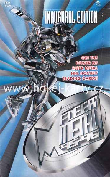 1995-96 Fleer Metal Hockey Box