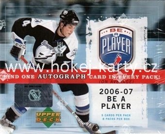 2006-07 Upper Deck Be a Player (BAP) Hockey Hobby Box