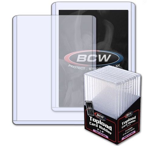 BCW Plastový toploader 108pt Thick, balení 10 ks