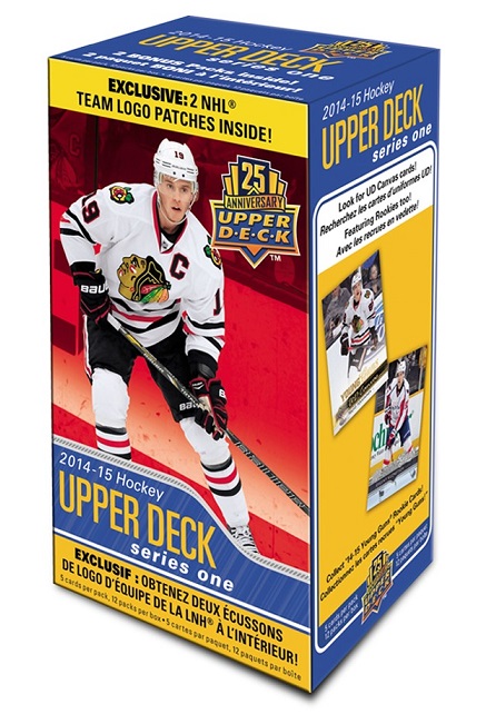 2014-15 Upper Deck Series 1 Hockey Blaster Box