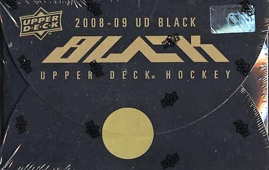 2008-09 Upper Deck Black Hockey Hobby Box