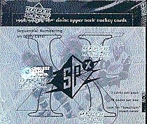 1998-99 Upper Deck SPx Finite Hockey Hobby Box