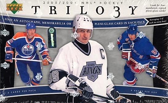 2005-06 Upper Deck Trilogy Hockey Hobby Box