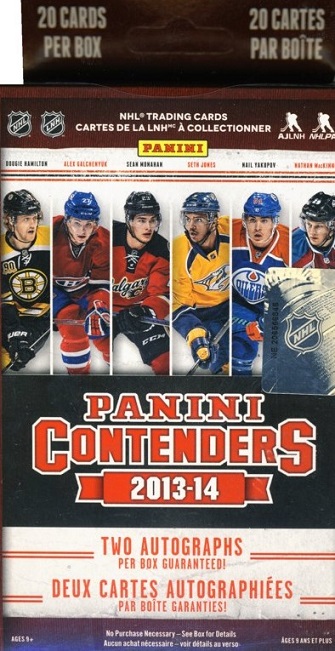 2013-14 PANINI Contenders Hockey Blaster Box