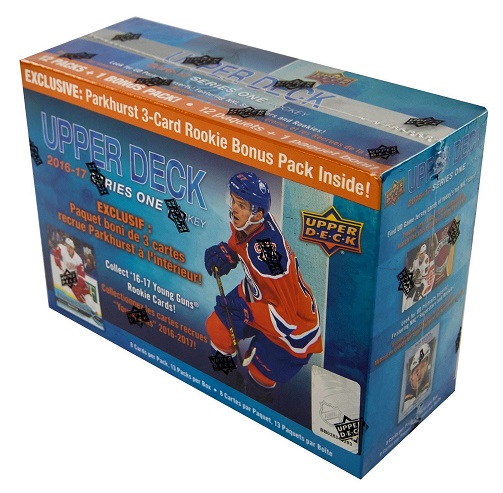 2016-17 Upper Deck Series 1 Hockey Mega Box