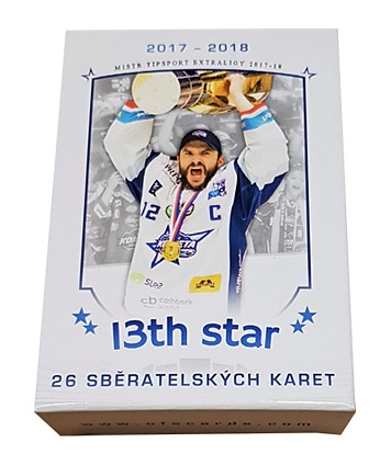 2017-18 OFS Kometa Brno 13th Star Hockey Box