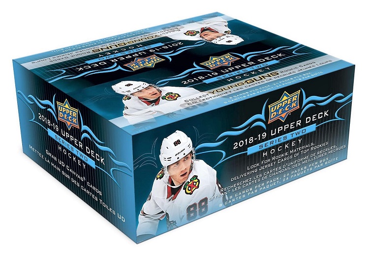 2018-19 Upper Deck Series 2 Hockey Retail Box