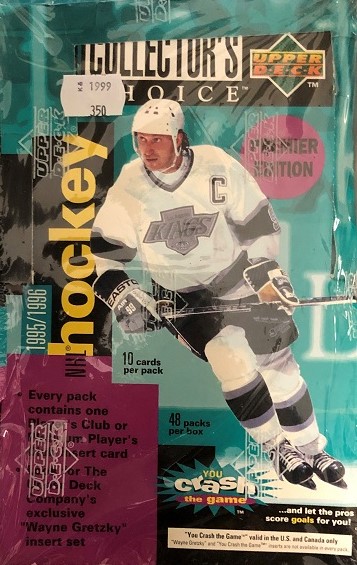1995-96 Upper Deck Collector´s Choice Hockey Premier Edition box